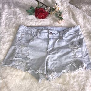 American Eagle Outfitters AEO light jean shorts